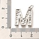 Латунные микропаве прозрачные подвески с фианитом KK-G521-01P-M-3