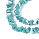Гальванические непрозрачные стеклянные бусины GLAA-N022-4mm-19-4