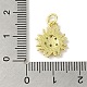 Латунные микро проложить кубического циркония подвески KK-M283-23G-01-3