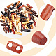 70 шт. 7 пуговицы из натурального дерева DIY-GF0006-67-6