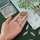 100 шт. подвески из нержавеющей стали 201 STAS-HY0001-40-3