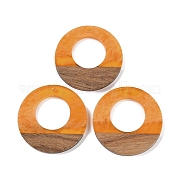 Подвески из смолы и дерева WOOD-F015-14G