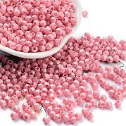 Выпечка краска стеклянные бусины SEED-A032-02O