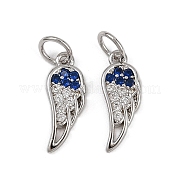 Латунные микро проложить кубического циркония подвески KK-B150-23P
