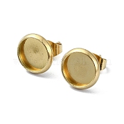 Серьги-гвоздики из нержавеющей стали 304 EJEW-H130-02G-01