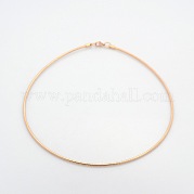 Ожерелья-чокеры в стиле casual из нержавеющей стали 304 STAS-O037-02RG