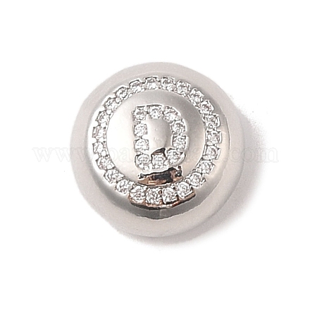 Подвески из латуни и кубического циркония KK-Z047-07P-D-RS-1