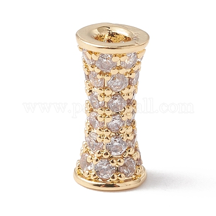 Экологически чистые латунные бусины из циркония с микропаве KK-F835-26B-G-1