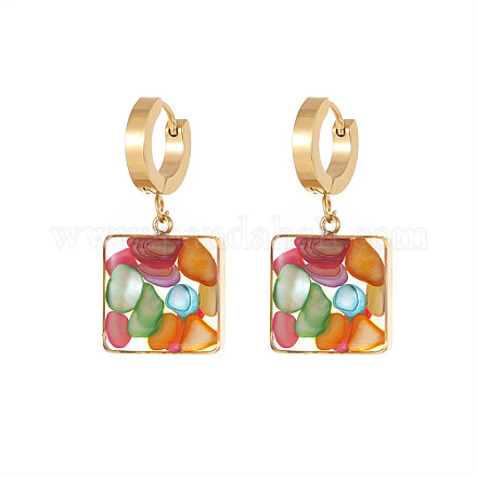 Серьги-кольца из нержавеющей стали 304 TK3498-1-1