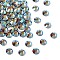 Preciosa® MAXIMA Crystal No Hotfix Flatback Stones, Czech Crystal, Dura Foiling, Round(438 11 615 Chaton Rose), 10220 200 Smoked Topaz AB, SS8(2.3~2.5mm)