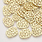Alloy Filigree Joiners, Light Gold, 18x15x2mm