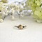 Bohemian Style Retro Alloy Finger Rings, Bees, Antique Silver, US Size 9(18.9mm)