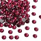 Preciosa® Crystal Hotfix Flatback Stones, Czech Crystal, Round(438 11 612 Chaton Rose VIVA 12 ®), 90110 Ruby, SS10(2.7~2.9mm)