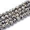 Natural Dalmatian Jasper Bead Strands, Round, 10~11mm, Hole: 1mm, about 37pcs/strand, 15.2 inch