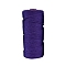 Cotton Macrame Cord, Round Macrame Rope for Wall Hangers, Boho Decorations, DIY Macrame Craft, Purple, 3mm, about 109.36 Yards(100m)/Roll