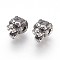 304 Stainless Steel Beads, Tiger, Antique Silver, 11x8x9mm, Hole: 2mm
