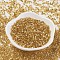 MGB Matsuno Glass Beads, Japanese Seed Beads, 11/0 Silver Lined Round Hole Glass Seed Beads, Two Cut, Hexagon, Goldenrod, 2x2x2mm, Hole: 0.8mm, about 1640pcs/20g