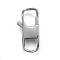 Tarnish Resistant 304 Stainless Steel Lobster Claw Clasps, Stainless Steel Color, 26x13x4mm, Hole: 7mm