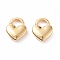 304 Stainless Steel Charms,  Heart, Golden, 11x9x3mm, Hole: 3x3.5mm