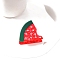 PVC Claw Hair Clips, Fruit, Hair Accessories for Women & Girls, Watermelon, 49x51mm