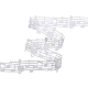 Полиэстер Grosgrain ленты OCOR-TAC0011-01B-2
