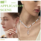 10шт стеклянные подвески GLAA-BC0001-36-6