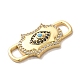 Подвески из латуни с кубическим цирконием KK-M278-01B-G-2