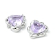 Латунные микро проложить кубического циркония подвески KK-L208-06P-03-3