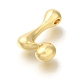 Стойки обшивки латунные бусины KK-S051-01G-L-2