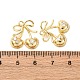 Латунные микро проложить кубического циркония подвески KK-F895-18B-G-3
