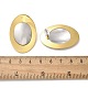 Серьги-гвоздики из нержавеющей стали 304 EJEW-C137-03GP-3