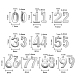 100 шт. 10 подвески из нержавеющей стали 201 STAS-CJ0001-232-2