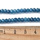 Окрашенная натуральная малайзия жадеит бусины пряди G-E316-2x4mm-54-2