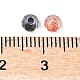 130шт 10г прозрачные стеклянные бусины GLAA-V001-07-3