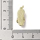 Латунные микро проложить кубического циркония подвески KK-E092-18G-08-3