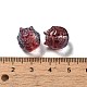 Прозрачные стеклянные бусины GLAA-D025-05G-3