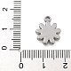 Подвески из нержавеющей стали 304 с защитой от потускнения STAS-M084-01A-P-3