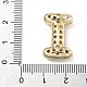 Латунные микро проложить кубического циркония подвески KK-Z108-02G-I-3