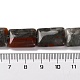 Природные африканские гелиотроп бисер пряди G-T047-B06-01-5