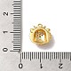 Латунные микро проложить кубического циркония подвески KK-B079-13G-3