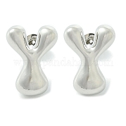 Серьги из латуни с покрытием стойки EJEW-S222-01P-Y