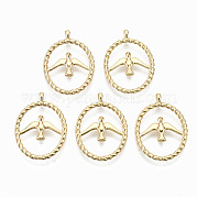 Латунные подвески KK-R114-06-NF