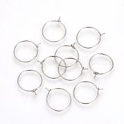 Серьги-кольца из нержавеющей стали 304 STAS-R071-31