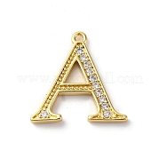 Подвеска из латуни с микропаве из кубического циркония KK-H449-76G-19