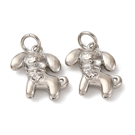Латунные микро проложить кубического циркония подвески KK-P308-57P-1