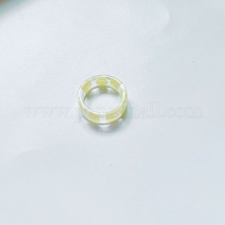 Кольцо из геометрической красочной фруктовой серии - винтажный стиль ST2394798-1