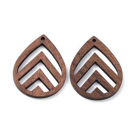 Подвески из орехового дерева WOOD-Q051-03J-1