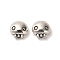 Halloween Tibetan Style Alloy Beads, Cadmium Free & Lead Free, Ghost, Antique Silver, 9.5x10x5mm, Hole: 1.8mm, about 581pcs/1000g