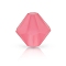 Preciosa® Crystal Beads, Czech Crystal, Bicone(451 69 302 Rondelle), 70040 840 Indian Pink Matt, 6mm, Hole:1mm