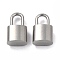 Tarnish Resistant 304 Stainless Steel Charms, Padlock, Stainless Steel Color, 1/2x1/4x1/4 inch(12.5~14x8x5mm), Hole: 4.5~5.5x3mm